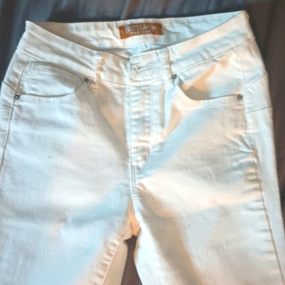 Women's White skinny jeans